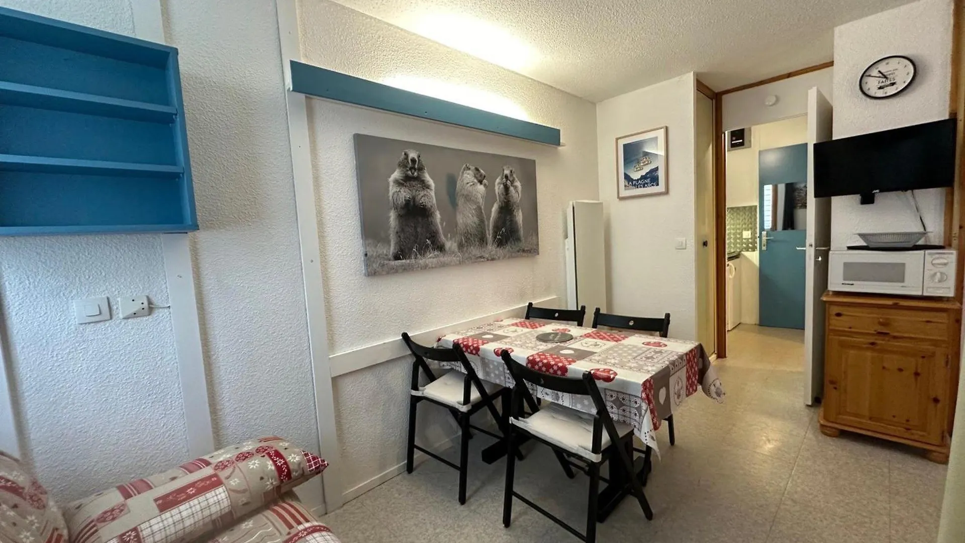 Studio Chaleureux Au Centre, Balcon, Proche Telecabine - Fr-1-181-2827 La Plagne-Tarentaise Apartment