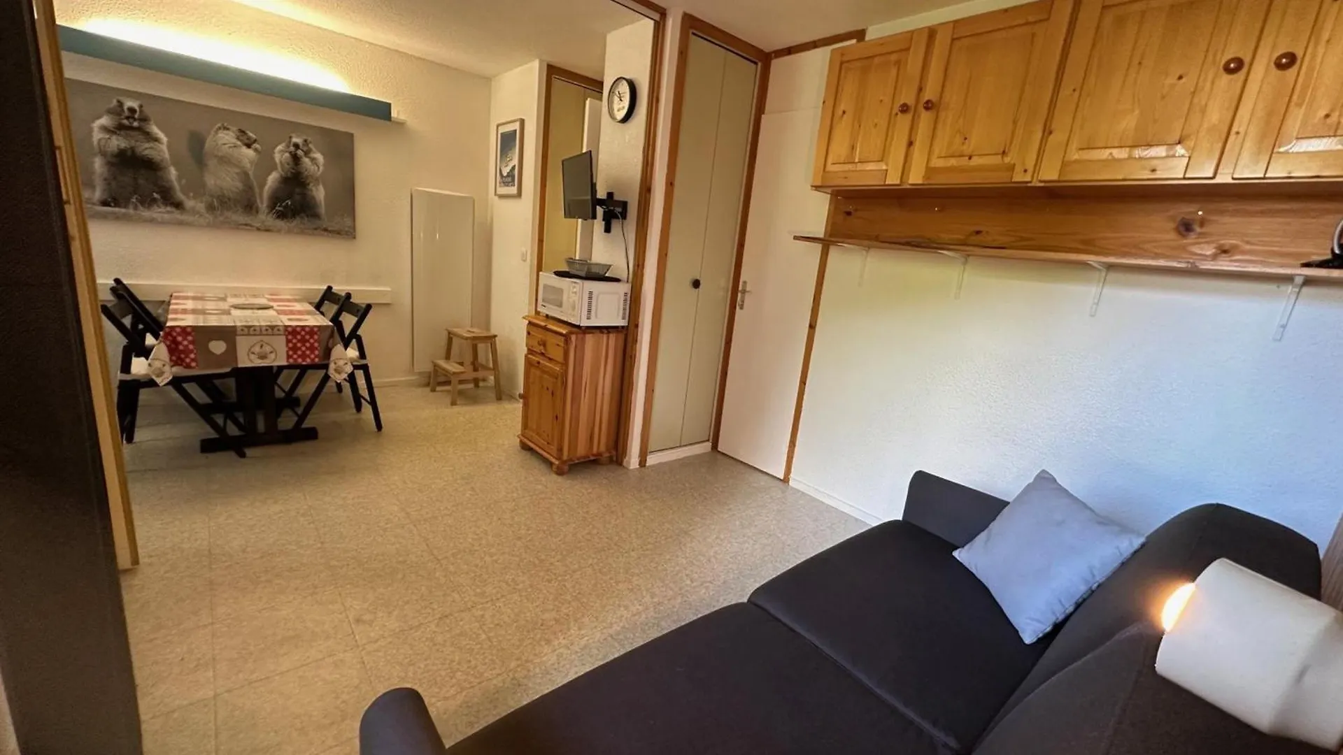 Studio Chaleureux Au Centre, Balcon, Proche Telecabine - Fr-1-181-2827 La Plagne-Tarentaise Apartment